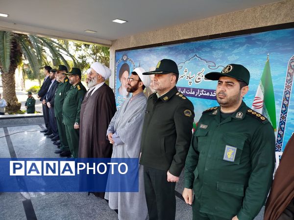 برگزاری صبحگاه مشترک دانش‌آموزی شهرستان هزار سنگر آمل 