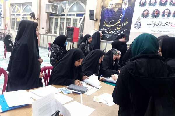 افتتاحیه اعتکاف دختران چهاردانگه