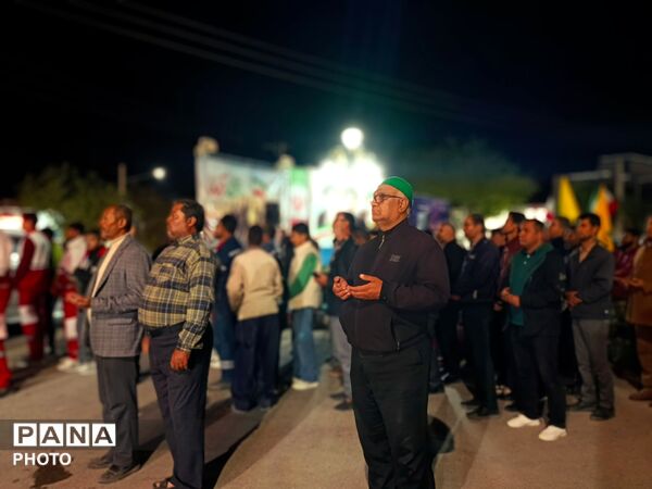 راهپیمایی شهروندان شهرستان مانه 