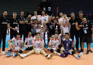 ایران فینالیست رقابت‌های والیبال قهرمانی جوانان آسیا شد