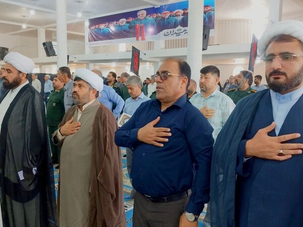 مراسم اولین سالگرد عروج شهدای خدمت