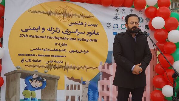 بیست و هفتمین مانور زلزله در دبیرستان نورالهدی