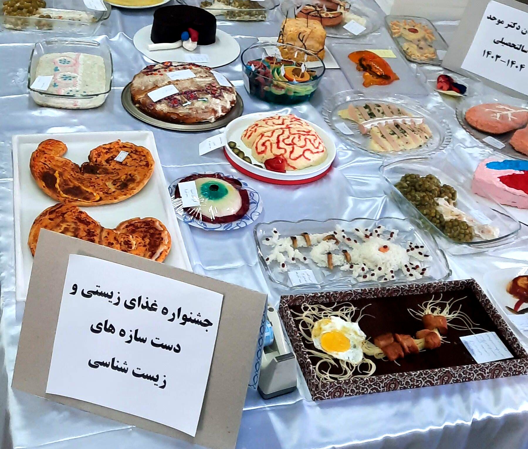 طعم خوشمزه علم؛ جشنواره غذای کلاس زیست در دبیرستان موحد