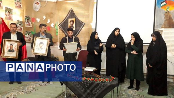 یادواره شهدای دانش‌آموزی در مدارس پسرانه و دخترانه اقلید  