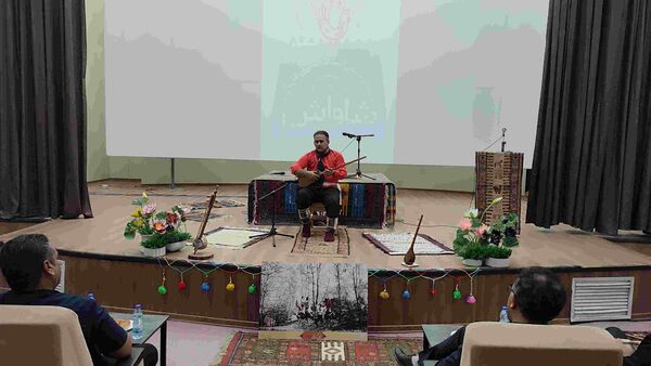 شب موسیقی استاد حسین عزیزی پور در سالن فرهنگ و ارشاد
