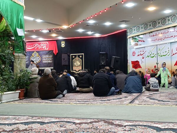 برگزاری مراسم بزرگداشت شهید مهرداد محمدتقی در نورالشهدا منطقه پردیس