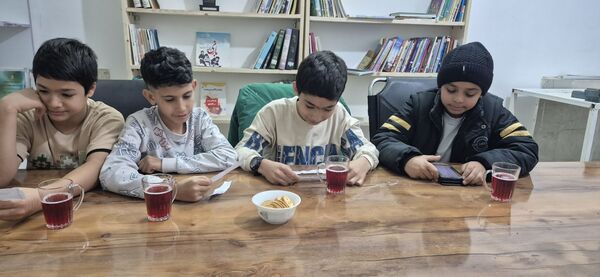 هم اندیشی انجمن خبرنگاری پسران کانون لقمان کاشمر