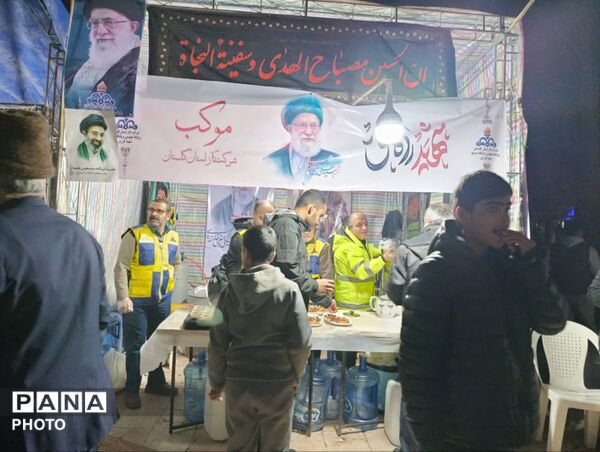 قاب‌های خدمت در موکب‌های قائد شهید امت در گرگان 