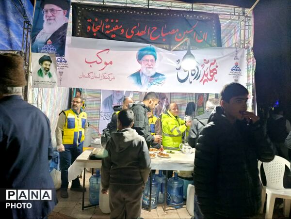 قاب‌های خدمت در موکب‌های قائد شهید امت در گرگان 
