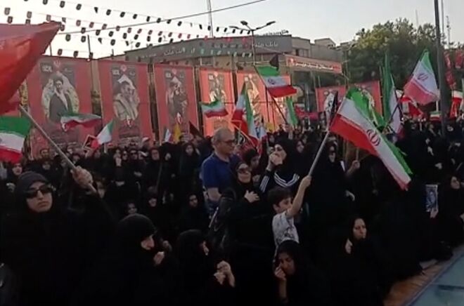 برگزاری مراسم سوگواری  رهبر شهید در اصفهان