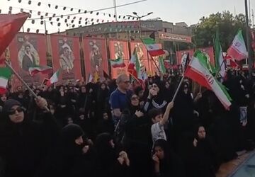 برگزاری مراسم سوگواری  رهبر شهید در اصفهان