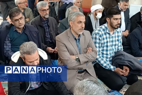 حضور پرشور مردم بیجار در راهپیمایی روز قدس و آخرین نمازجمعه ماه رمضان