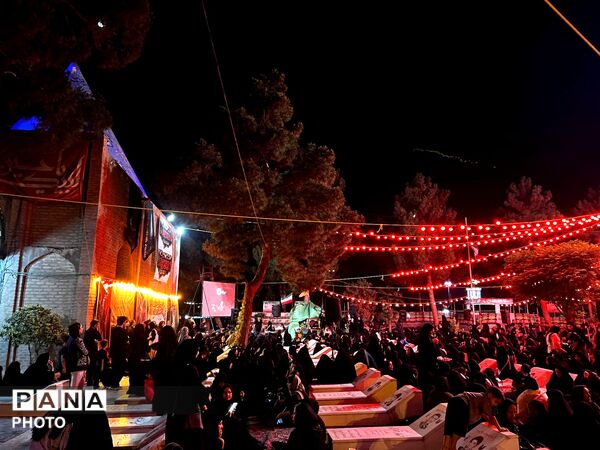 مراسم شام غریبان در ساوجبلاغ شهرک ینگی امام 