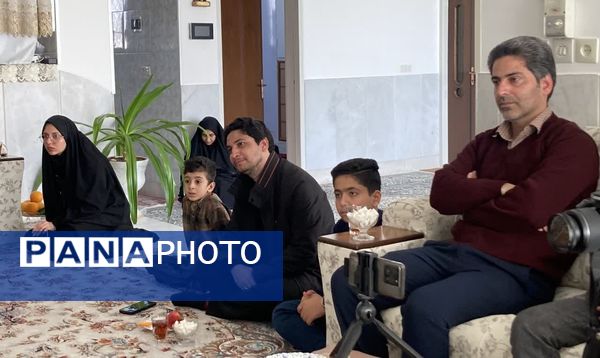 دیدار خبرنگاران پانا و بسیج رسانه شهرستان اردکان با خانواده شهید فتوحی