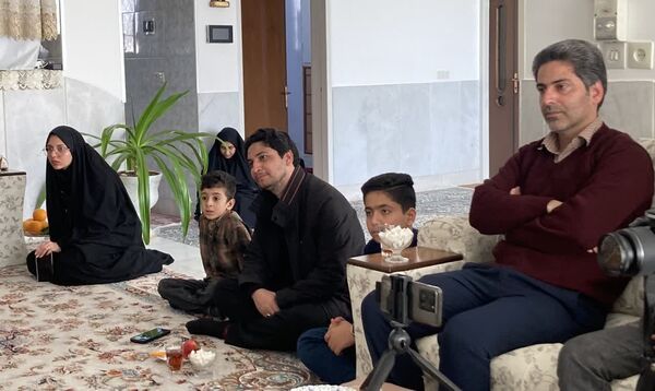 دیدار خبرنگاران پانا و بسیج رسانه شهرستان اردکان با خانواده شهید فتوحی