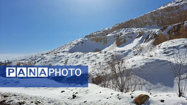 تفریحات زمستانه در دامنه‌های زاگرس