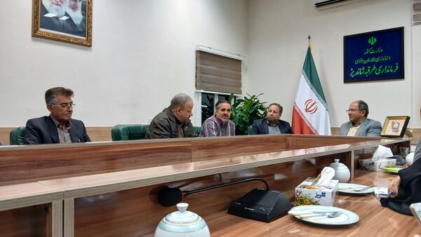 اولین نشست خبری فرماندار جدید طرقبه - شاندیز