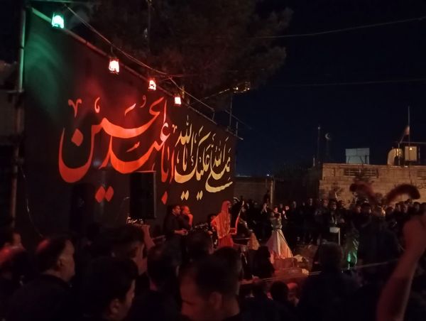 شبیه خوانی عصر عاشورا در روستای فدافن