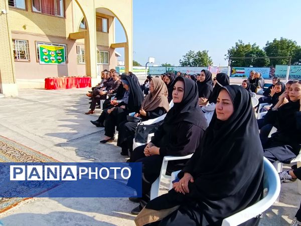 افتتاح المپیاد ورزشی در دبیرستان یاران امام تیرتاش 