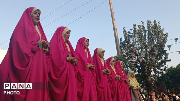 حماسه آفرینی فرهنگیان و نوجوانان ملاردی در  جشن غدیر
