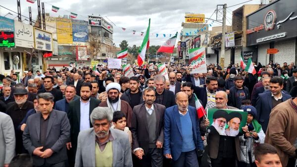 برپایی ایستگاه کوچ به مناسب سالگرد پیروزی اقلاب اسلامی ایران