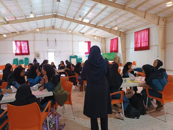 اردوی تمشک در شهرستان سربیشه 