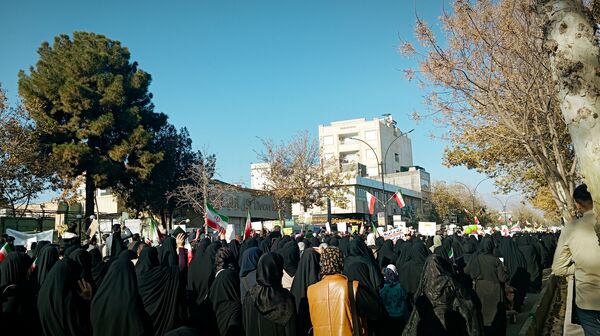 راهپیمایی میثاق با ولایت و محکوم نمودن اغتشاشات گروه های تروریستی در کاشمر