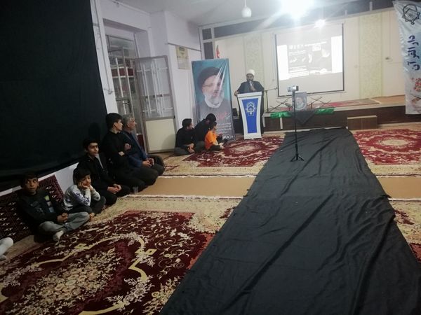 محفل انس با قرآن به یاد شهدای خدمت در خلیل آباد