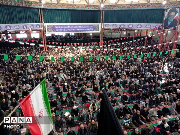 مراسم بزرگداشت شهید امت، شهید امام خامنه ای(ره) در ملایر 