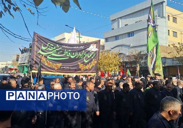 اجتماع باشکوه فاطمیون در مشهد