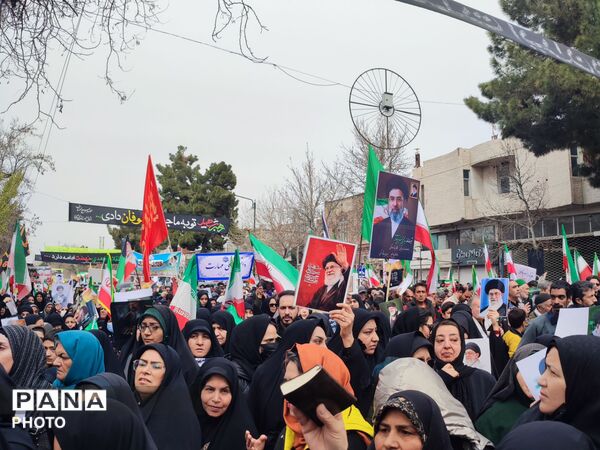 قاب پانا میزبان راهپیمایی روز قدس در شهرستان نیشابور 