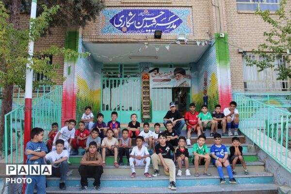 برگزاری جشنواره «میدان پویا» در دبستان مهدی موعود روستای باغکمش پردیس