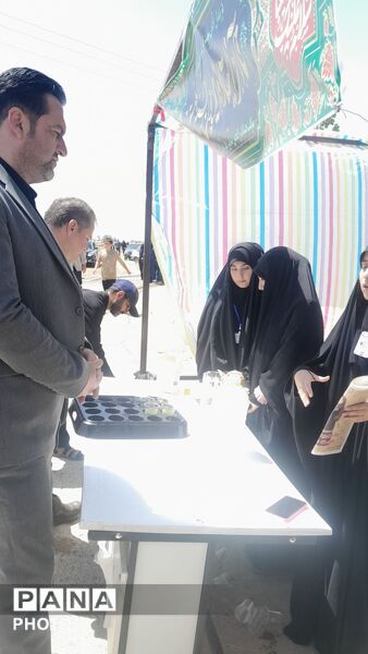 درگزین یک‌بار دیگر با جاماندگان اربعین به عشق حسین(ع) گره خورد
