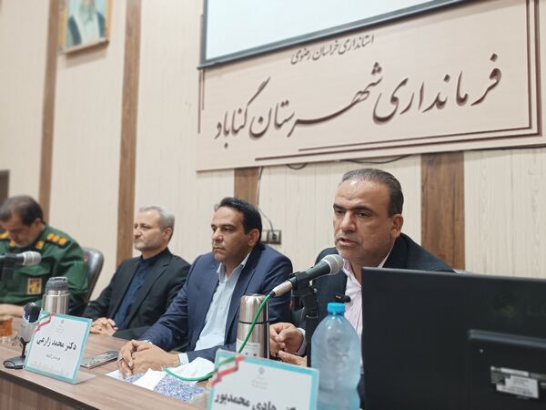 برنامه ریزی برپایی پیاده روی اربعین گناباد - کاخک در نشست شورای اداری  گناباد