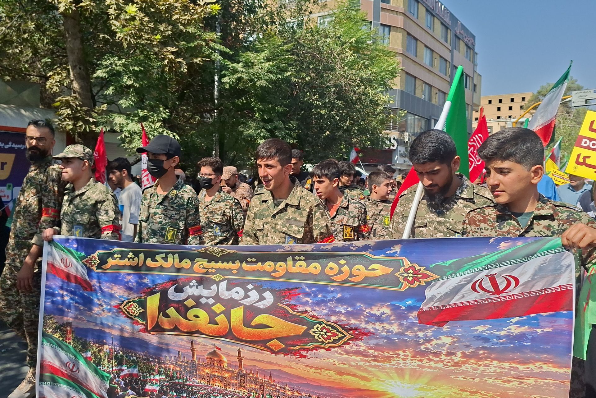 اجتماع ۱۵۰ هزار نفری جان‌فدایان ایران در شیراز