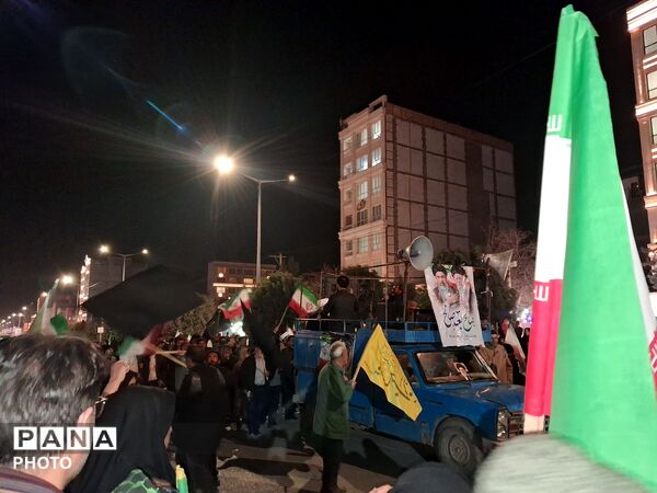 مراسمی باشکوه  به مناسبت  روز نوزدهم  شهادت رهبر معظم انقلاب