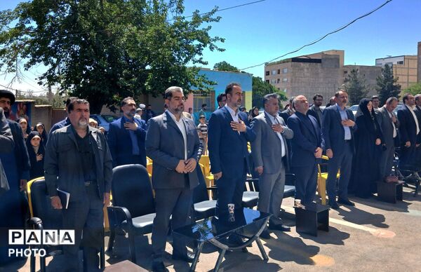 افتتاح طرح شهید عجمیان در دبستان شهدای گمنام استان البرز