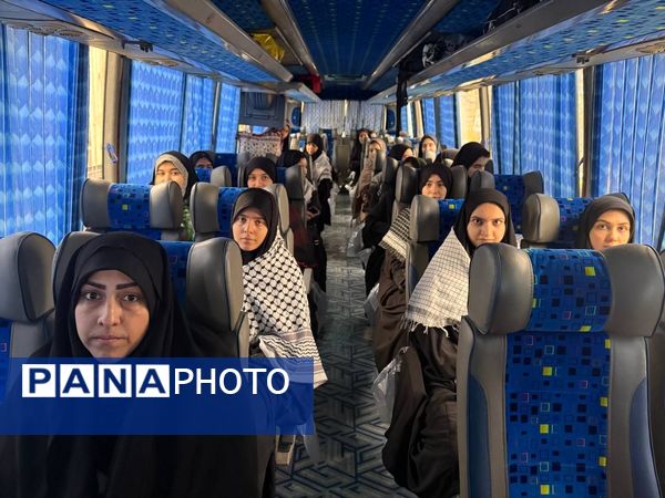 کاروان راهیان نور بسیج دانش‌آموزی سراب و مهربان 