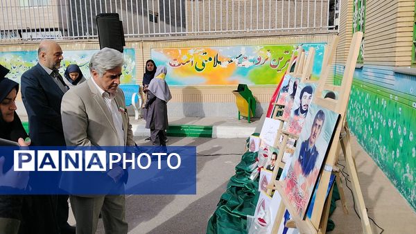  طنین زنگ انقلاب در مدرسه «طوبی» ناحیه ۶ مشهد