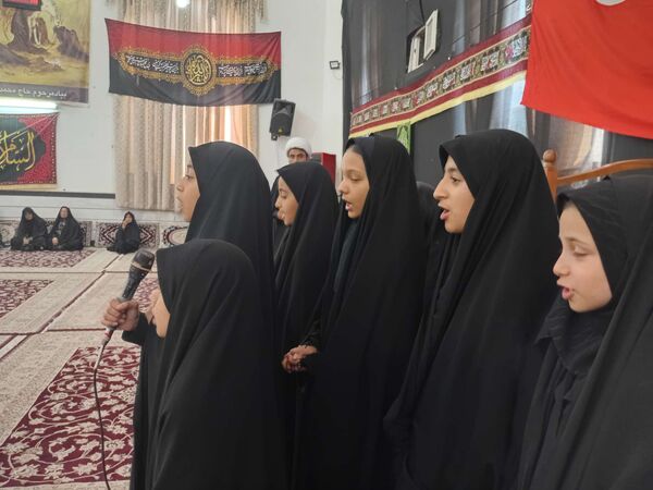 مراسم سوگواری به مناسبت شهادت حضرت رقیه(س) در خلیل آباد
