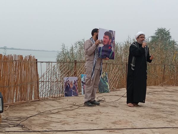 بازدید خادم الشهدا از منطقه عملیاتی کربلای 4