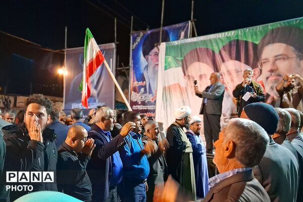 باشت غرق در سوگ و بیعت،وداع با امام و پیمان با رهبر