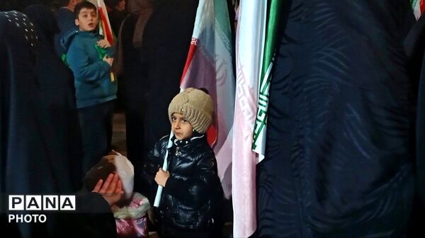 حضور گسترده مردم نیشابور در بلوار فضل 