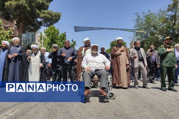 بزرگداشت سالگرد ارتحال امام خمینی (ره) در شهرستان نیشابور