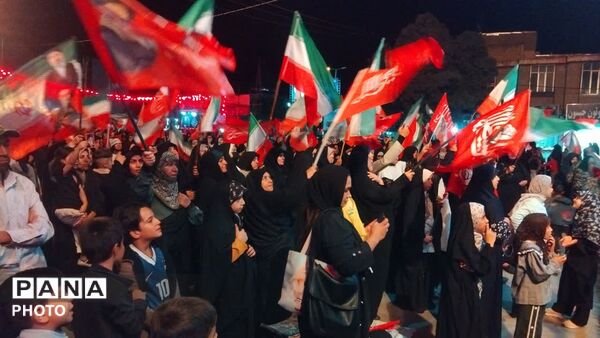 حضور حماسی نورآبادی‌ها در دویست و چهارمین موج بیعت