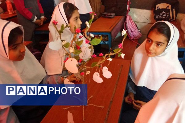 افتتاحیه طرح یاریگران زندگی در دبستان دخترانه شهید رستمی شهرقدس