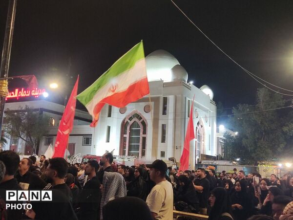 طنین سرود دختران ایران در قلب نجف