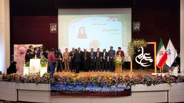 آیین تجلیل از معلمان نمونه خراسان شمالی 