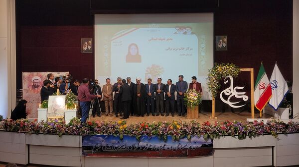 آیین تجلیل از معلمان نمونه خراسان شمالی 