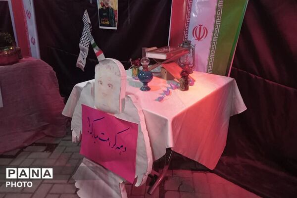 برپایی موکب «سلام شهید» به همت حوزه ۵۰۲ بسیج دانش آموزی ناحیه دو شهرری 